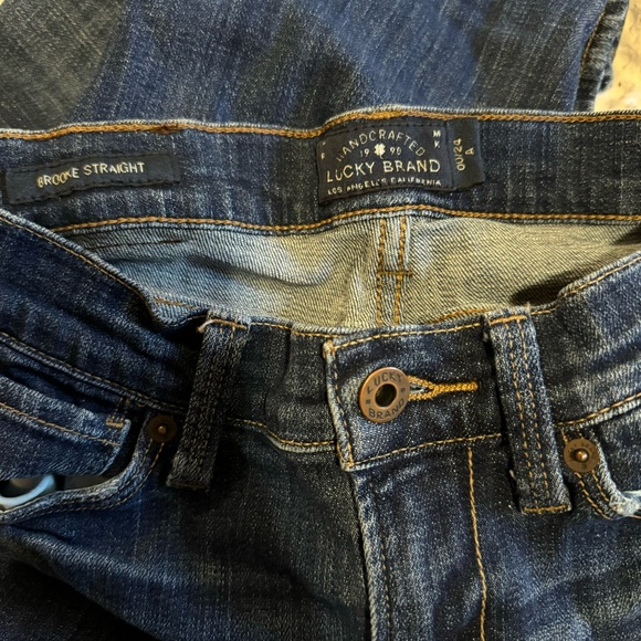 Brooke Straight Lucky Brand Jeans sz 00/24 - Picture 4 of 7